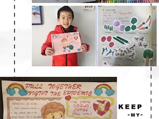 抗“疫”聚力 宝小娃花式宅家