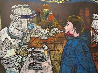 【凌霄新闻台】“疫”起宅家，以“艺”战“疫”（二）——宝带实小高年级同学及美术老师们抗击疫情作品展示