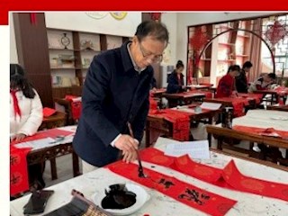 【凌霄新闻台】迎新年，送祝福，书成长—宝带实验小学迎新春写春联活动—