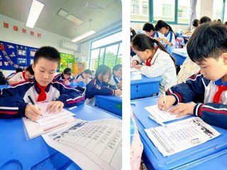 【凌霄新闻台】笔尖生光辉，翰墨流书香——宝带实验小学四、六年级整班钢笔字比赛